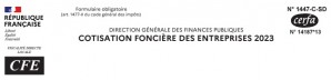 CFE : déclaration obligatoire avant le 1er janvier 2023